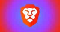 bat brave lion neon background 