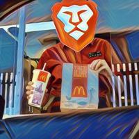 bat brave lions serves you mcdonalds 