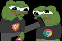 bat brave pepe kicks chrome pepe 