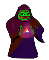 bat pepe wizard conjures bat 