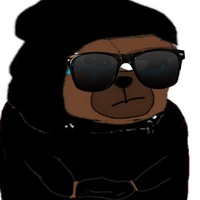 bobo black hoodie sunglasses 