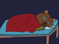 bobo crying bed pepe doll 