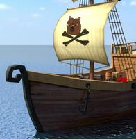 bobo pirated ship sail 