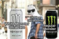 boomer gets distracted by monster 