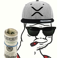 boomer roll of bills wearing cap 