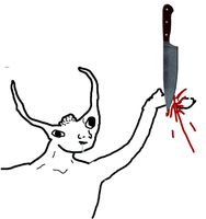 brainlet catch falling knife 