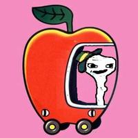 brainlet driving apple car 