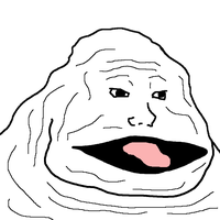 brainlet fat wojak blaaa 