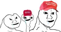 brainlet maga friends 