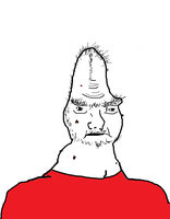 brainlet red shirt 