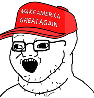 brainlet soy boy maga hat 