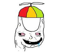 brainlet with spinny hat 