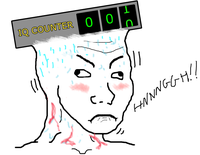 brainlet wojak iq counter 