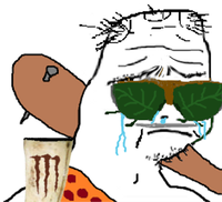 grug boomer sad monster 