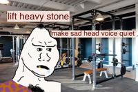 grug gym rat 