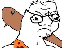 grug wearing harry potter glasses 