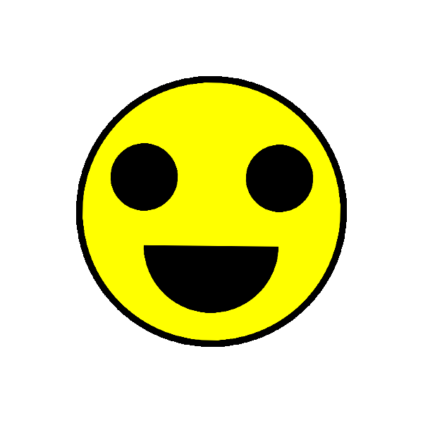 smiley face spinning 