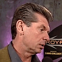 vince mcmahon disappointed 