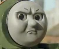 angry thomas tank engine 