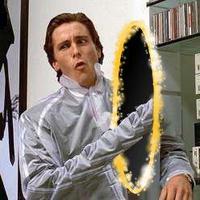 bateman pointing into portal 