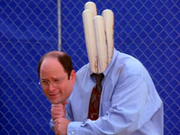 bats holding costanza 