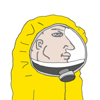 chad in hazmat suit 