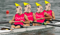 chad out crew rowing team 
