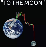 chart going to the moon 