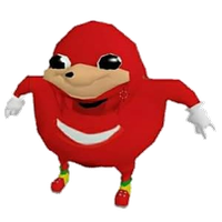 dey wey guy ugandan knuckles 