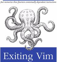 exiting vim book 
