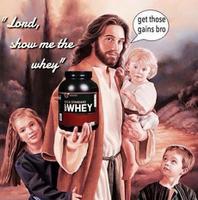 jesus shows you the whey 