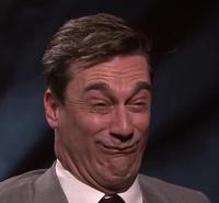 jon hamm scrunched face 