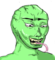 lizard wojak 