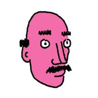pink bald guy 