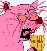 pink bear honey 