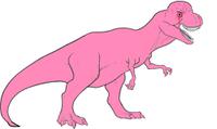pink t rex 