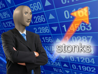 stonks meme 