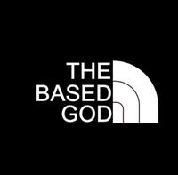 the based god northface logo 