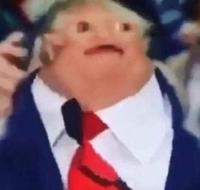 turmp distorted suprised 