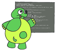 turtle writing code 