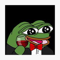 pepe apu happy wine glass bowtie 