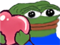 pepe apu holding heart 