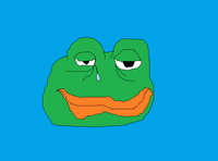 pepe badly drawn paint crying 