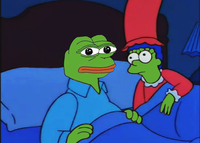 pepe bed marge simpson 