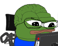 pepe big brain chair 