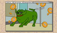 pepe bitcoin bull 