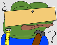 pepe board nailed to head 