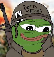 pepe born to fren 