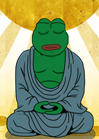 pepe buddist meditation 