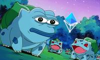 pepe bulbasaurs looking at diamond 